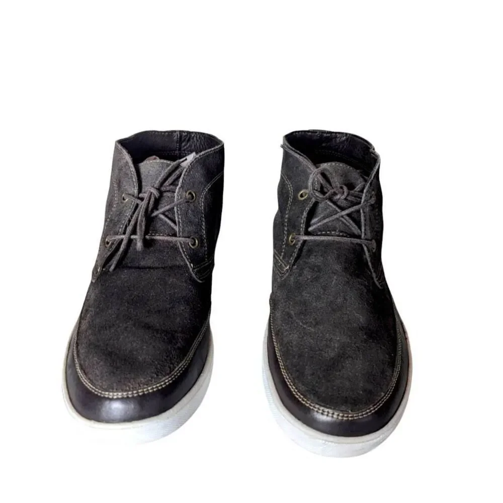 JOHNSTON & MURPHY Quintin Lace-Up Suede Chukka Boot Size 11M